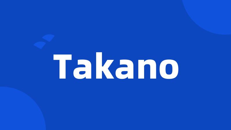 Takano