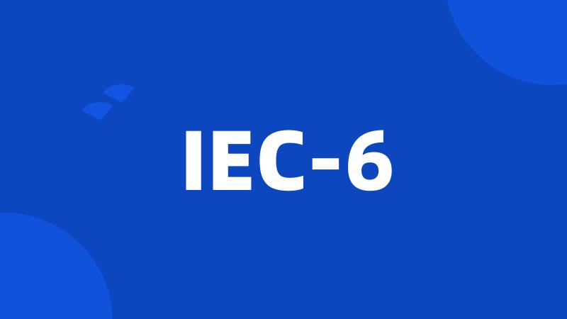 IEC-6