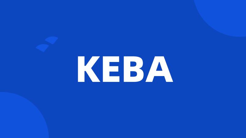 KEBA