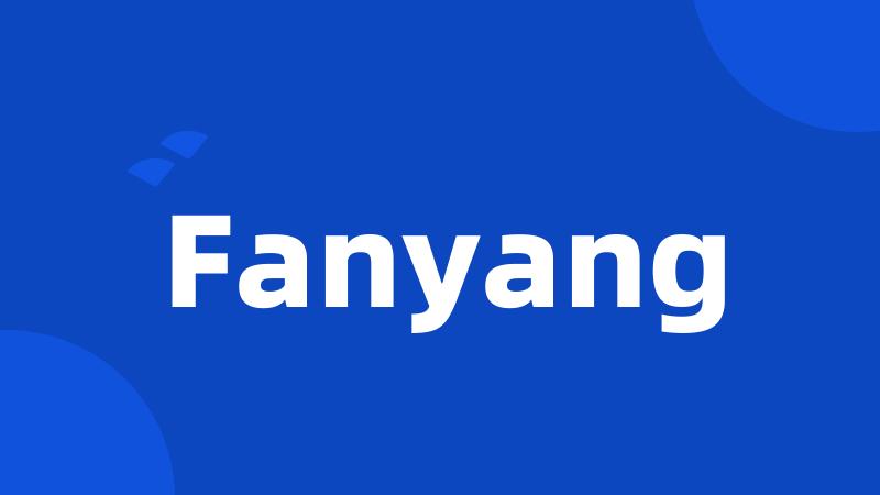 Fanyang