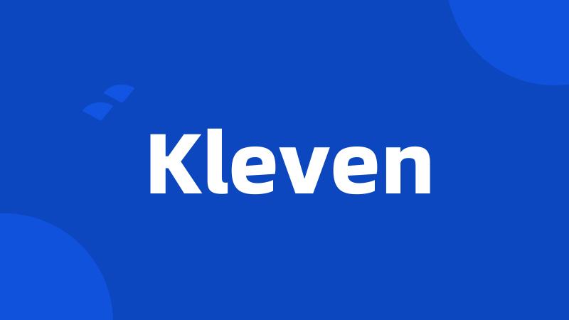 Kleven