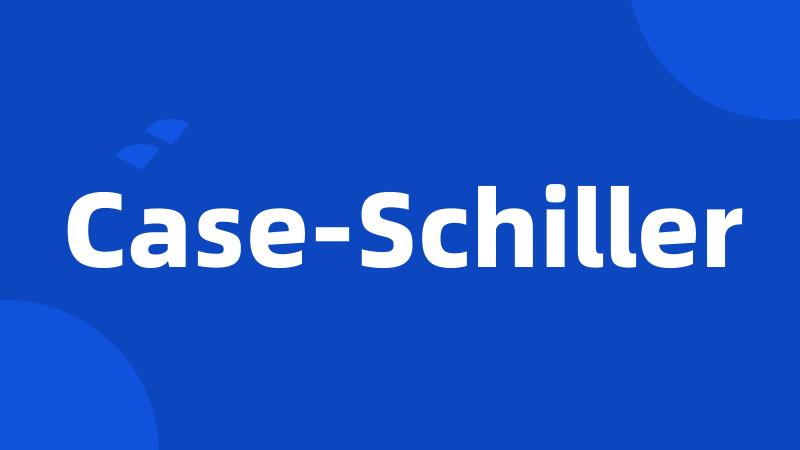 Case-Schiller