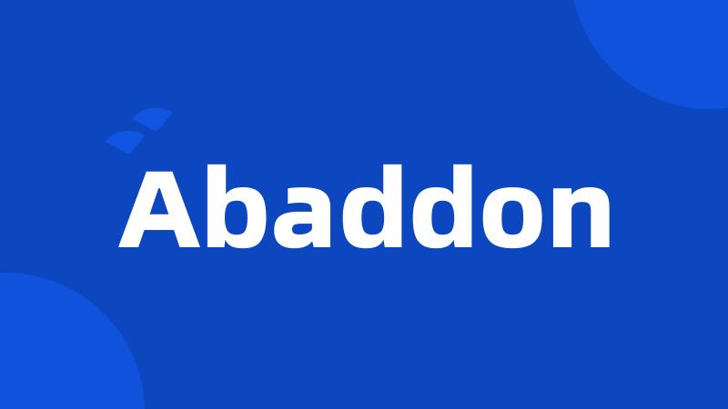 Abaddon