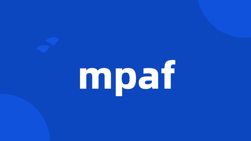 mpaf