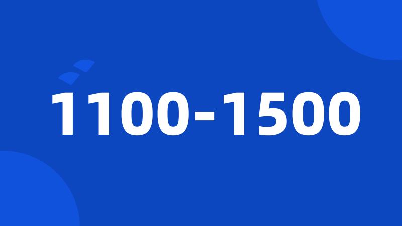 1100-1500