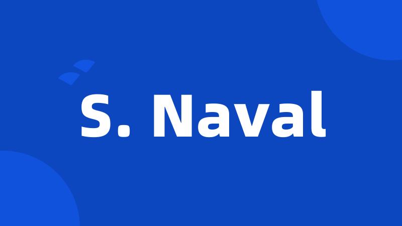 S. Naval