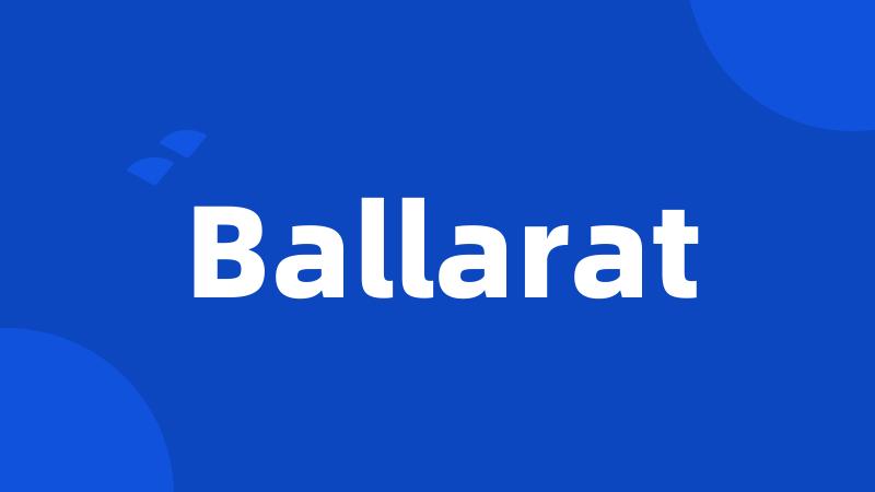 Ballarat