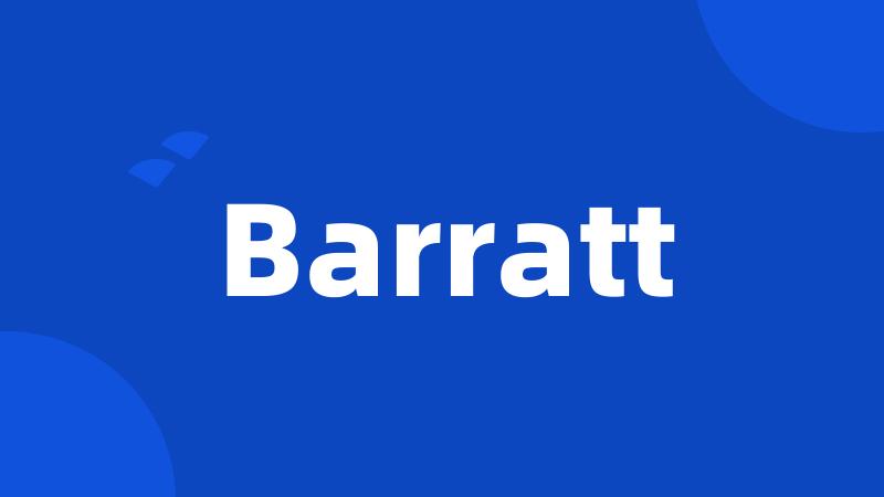 Barratt