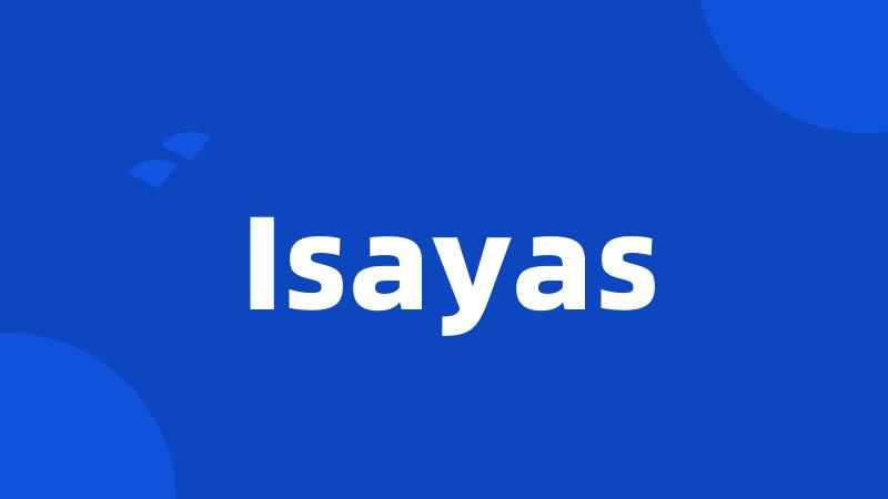 Isayas