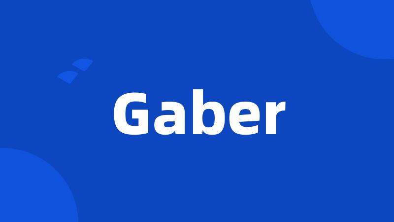 Gaber