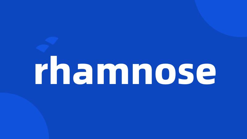 rhamnose