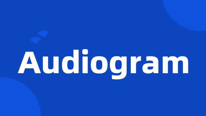 Audiogram