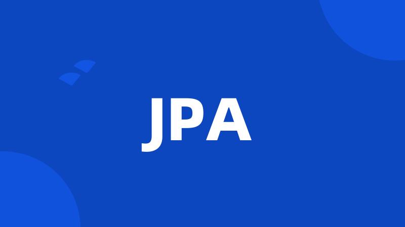 JPA