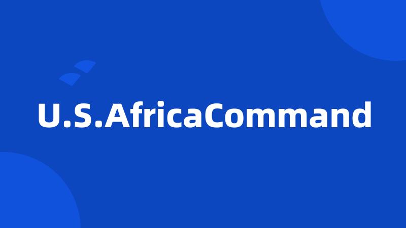 U.S.AfricaCommand