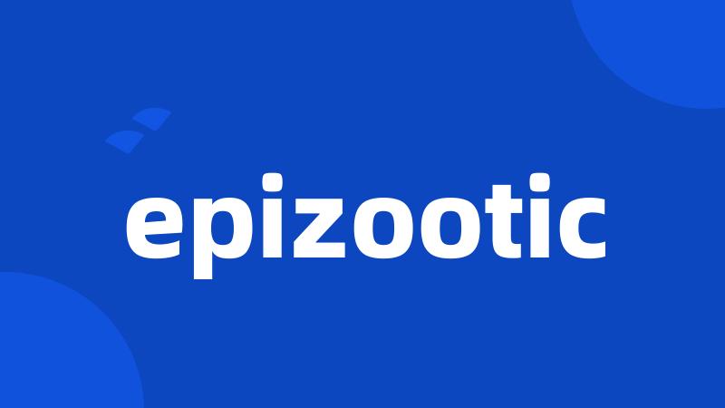 epizootic