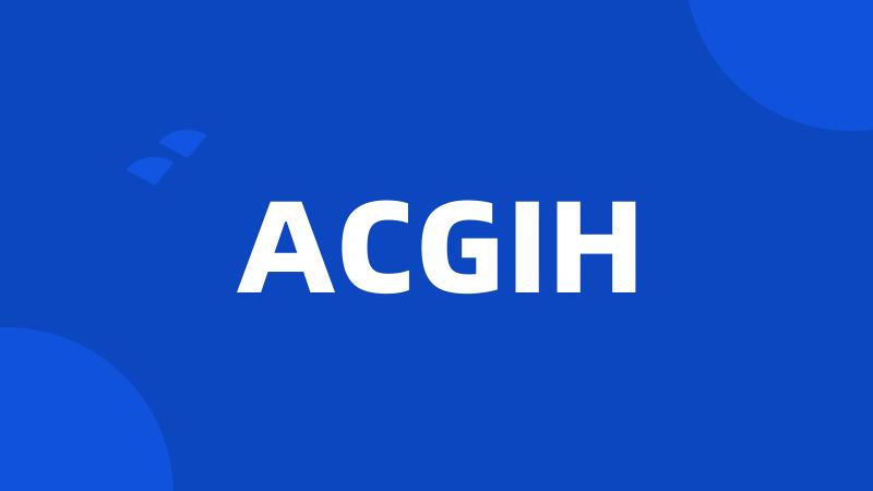 ACGIH