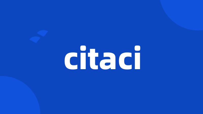 citaci