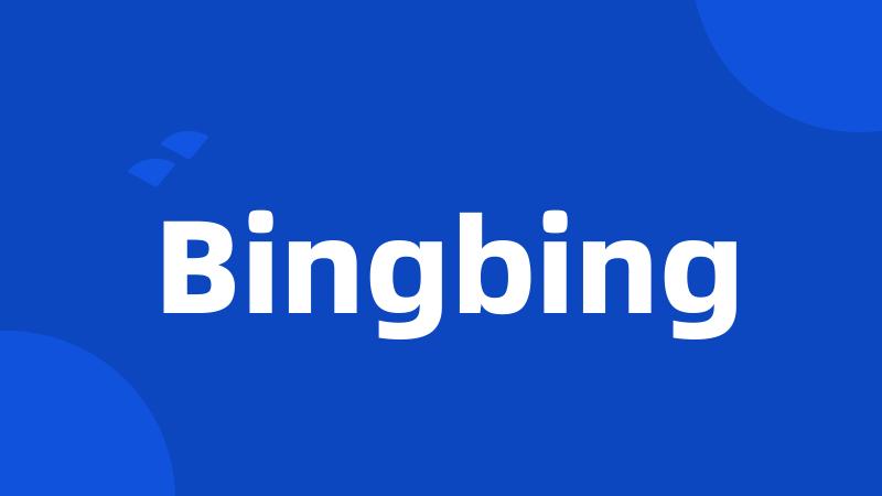 Bingbing