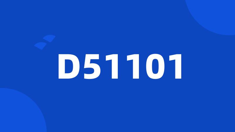 D51101