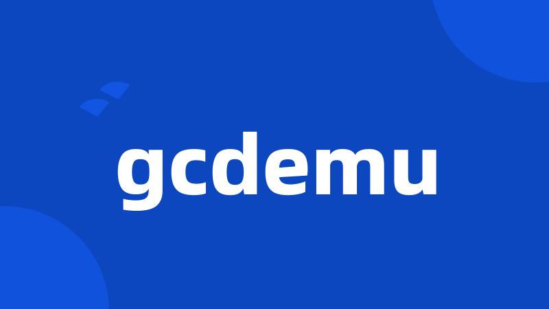 gcdemu