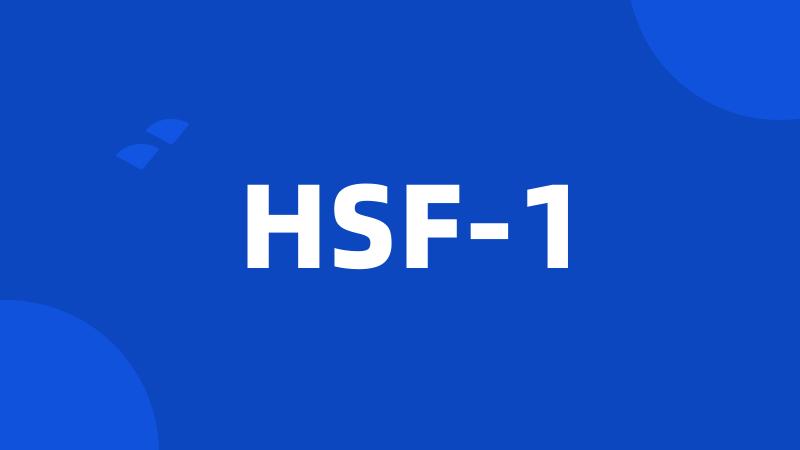 HSF-1