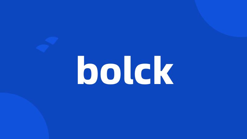 bolck