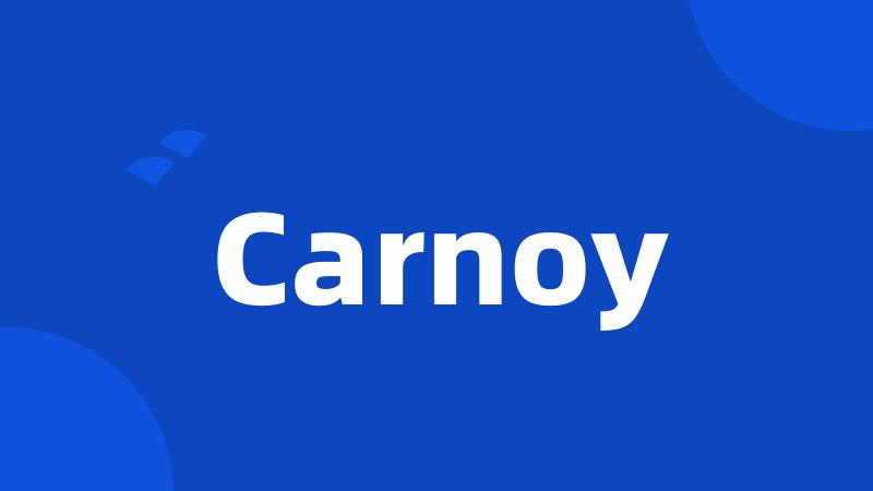 Carnoy