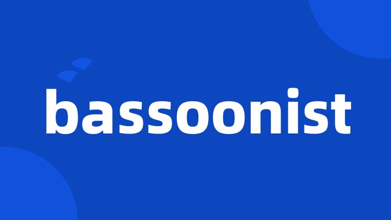 bassoonist