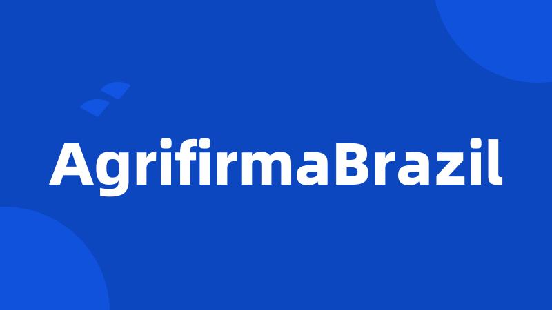 AgrifirmaBrazil