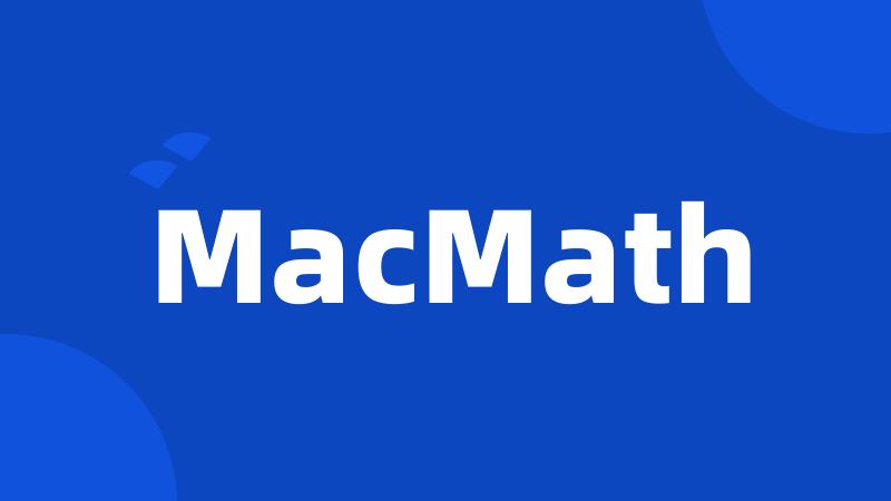MacMath