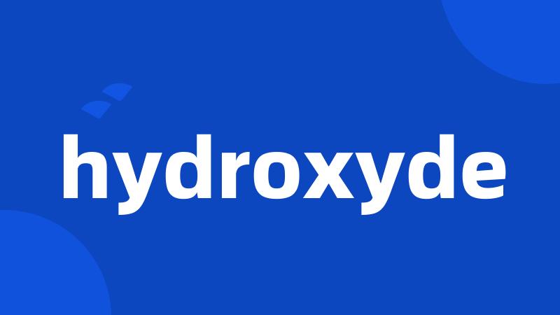 hydroxyde