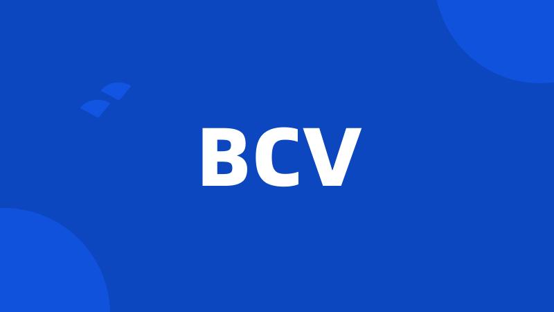 BCV