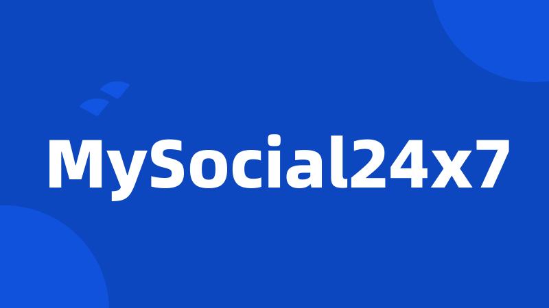 MySocial24x7