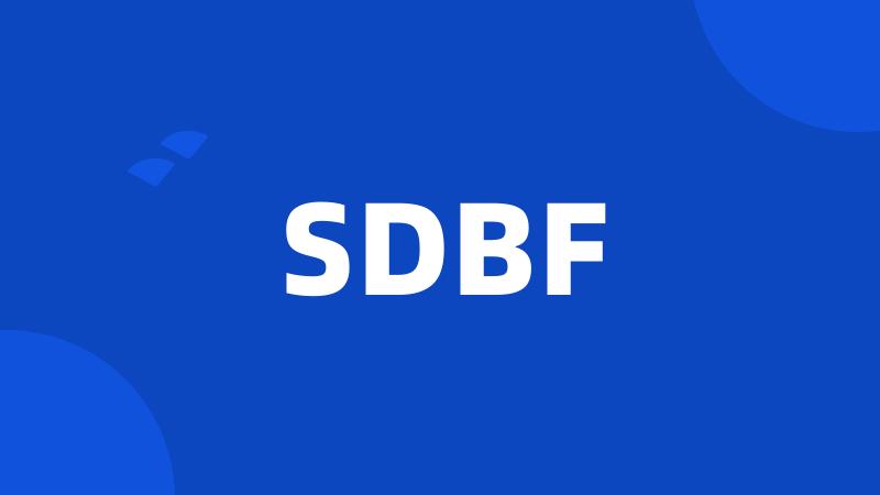 SDBF