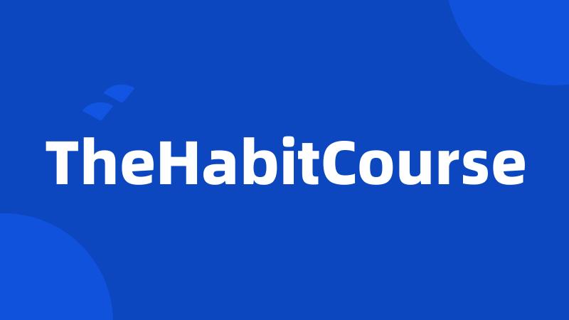 TheHabitCourse