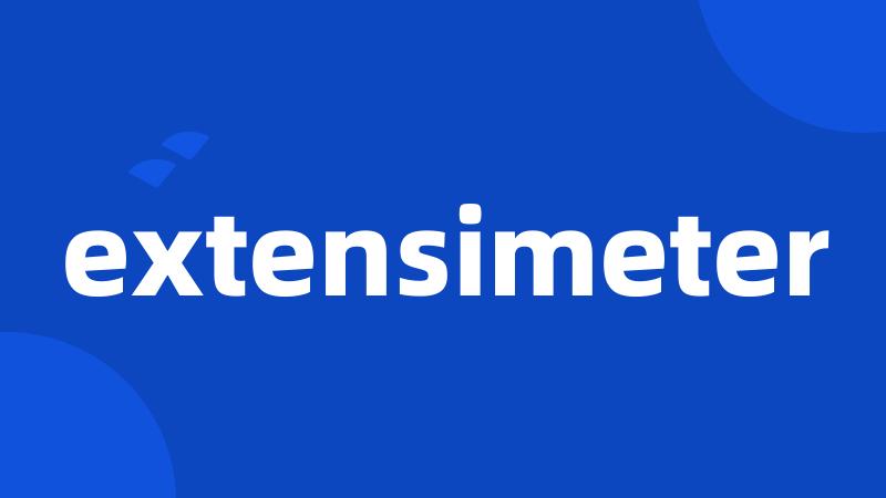 extensimeter