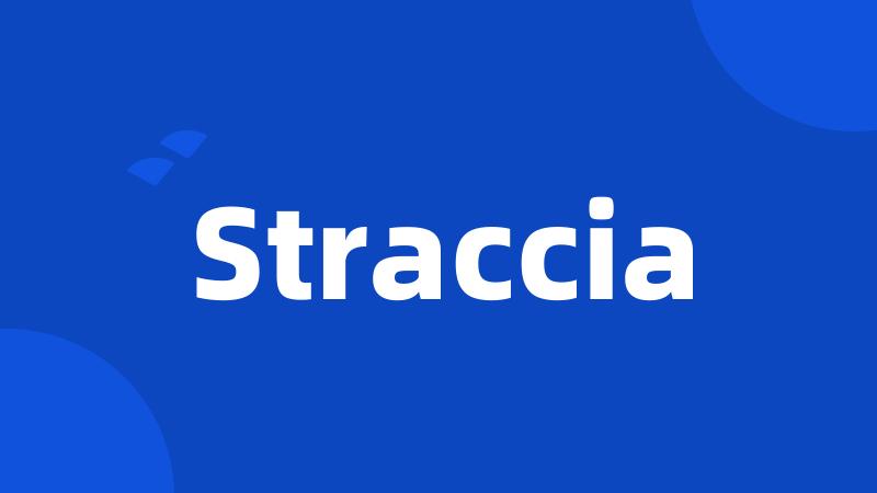 Straccia