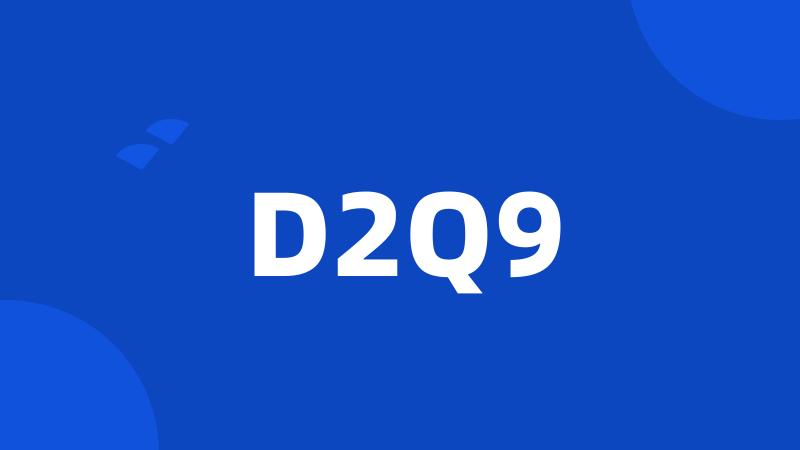 D2Q9