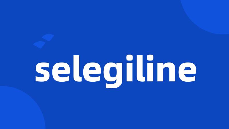 selegiline