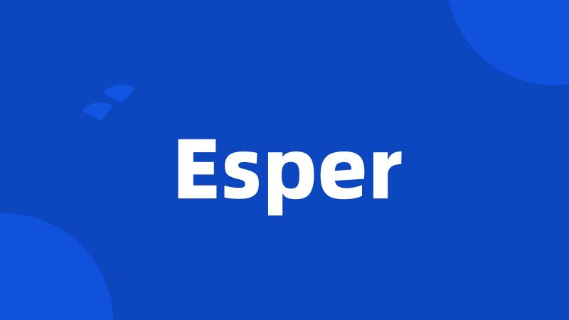 Esper