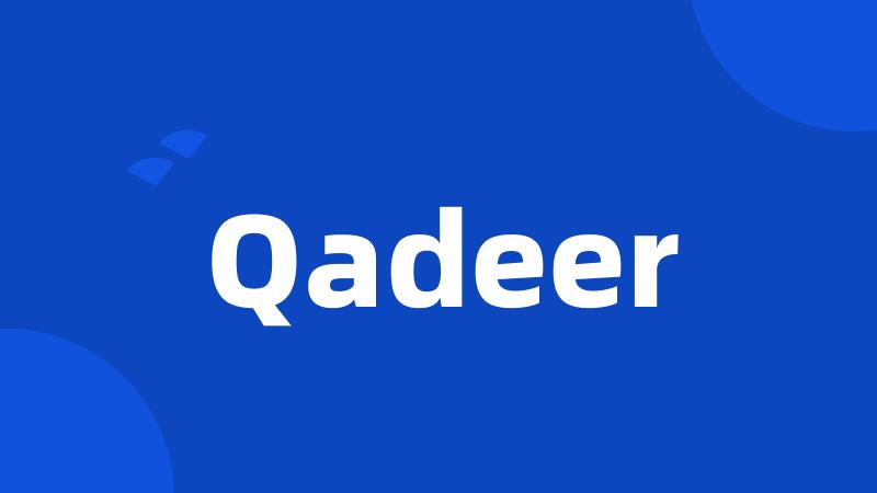 Qadeer