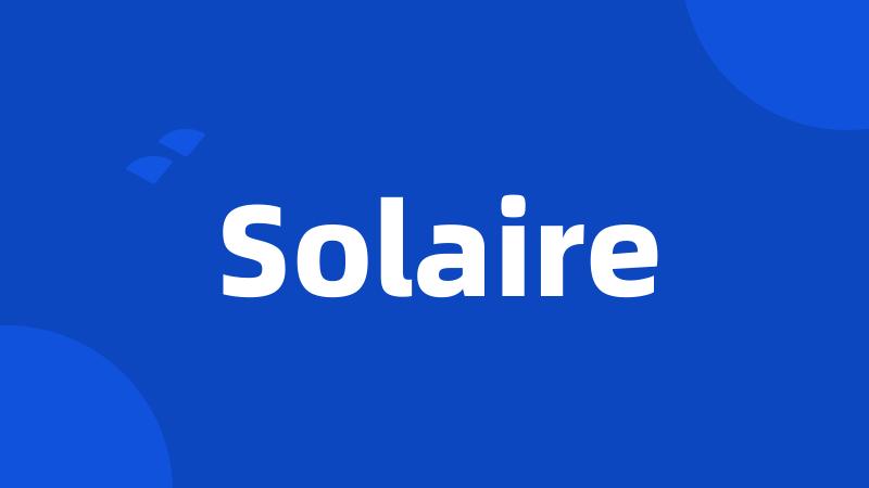 Solaire