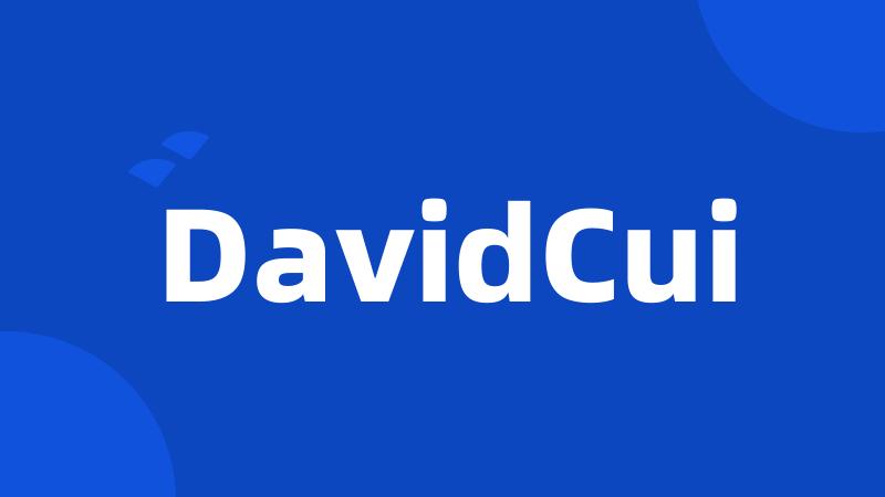 DavidCui