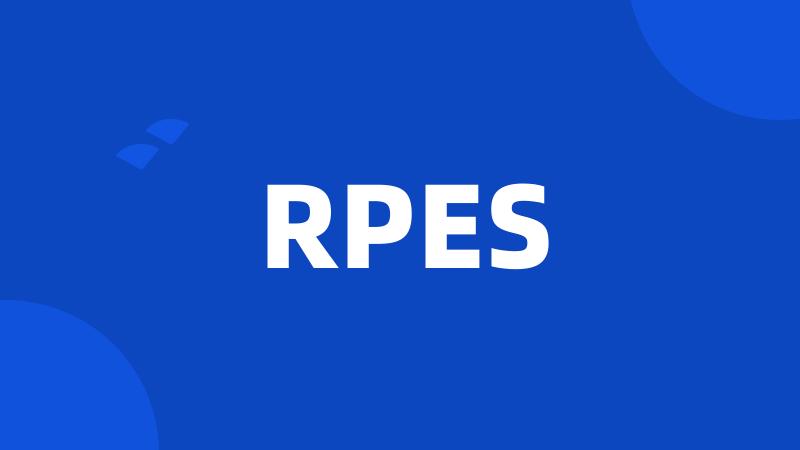 RPES