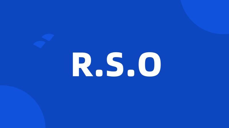 R.S.O