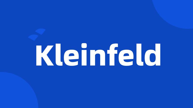 Kleinfeld