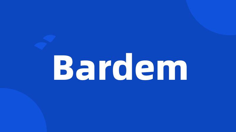 Bardem