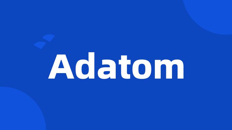 Adatom