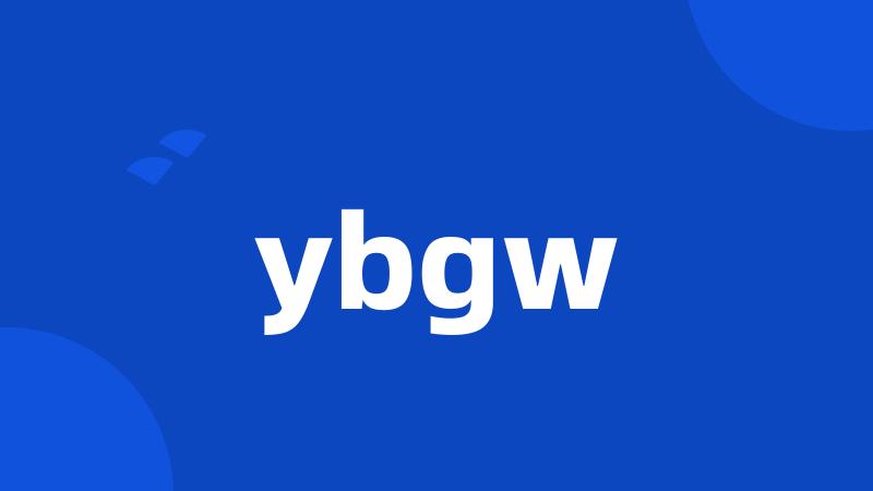 ybgw