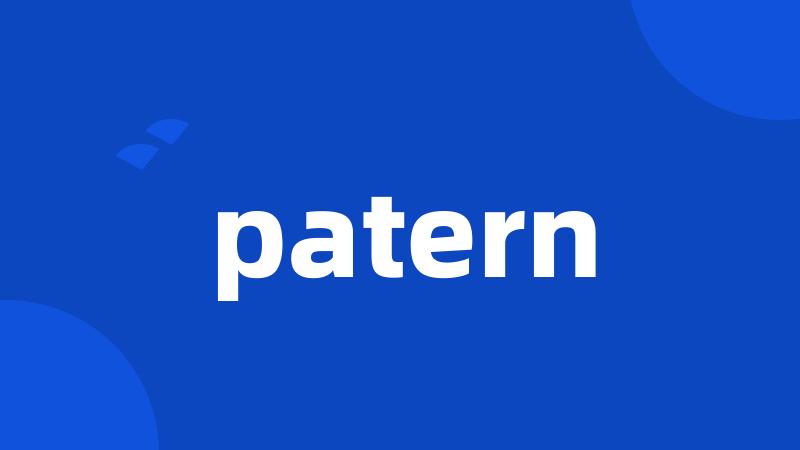 patern